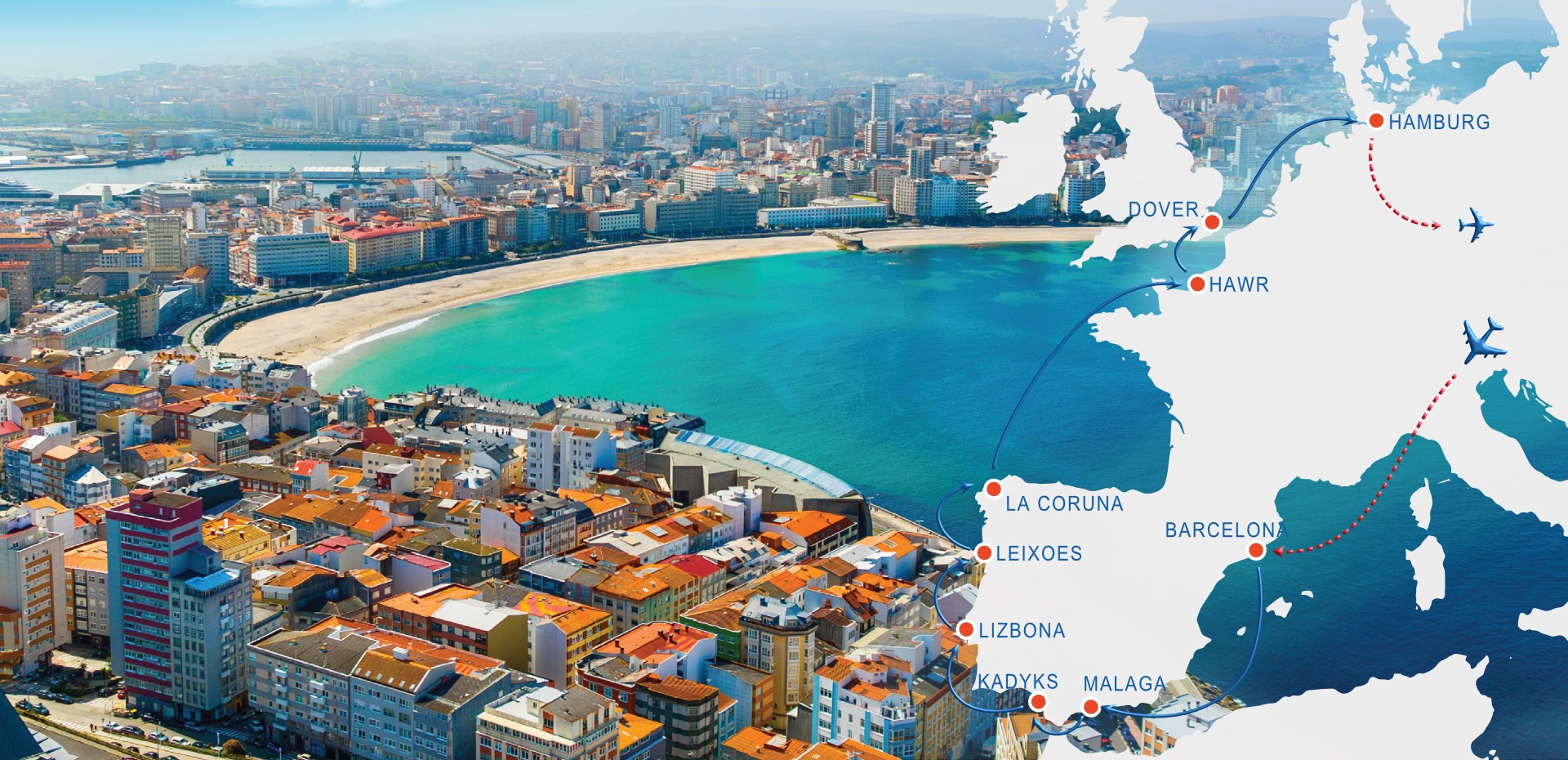 Wiosenny Rejs dookoła Europy z LOTEM ✈ I POLSKIM PILOTEM