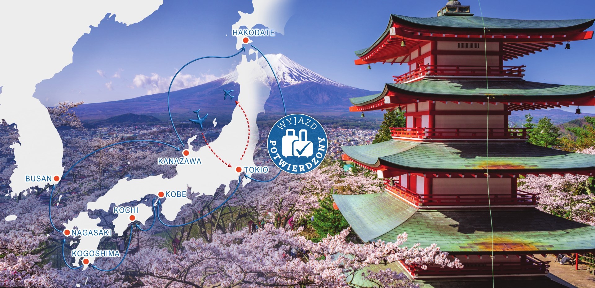  WIELKI POWRÓT! Rejs Japonia - Nowoczesność & Tradycja z LOTEM ✈ I POLSKIM PILOTEM