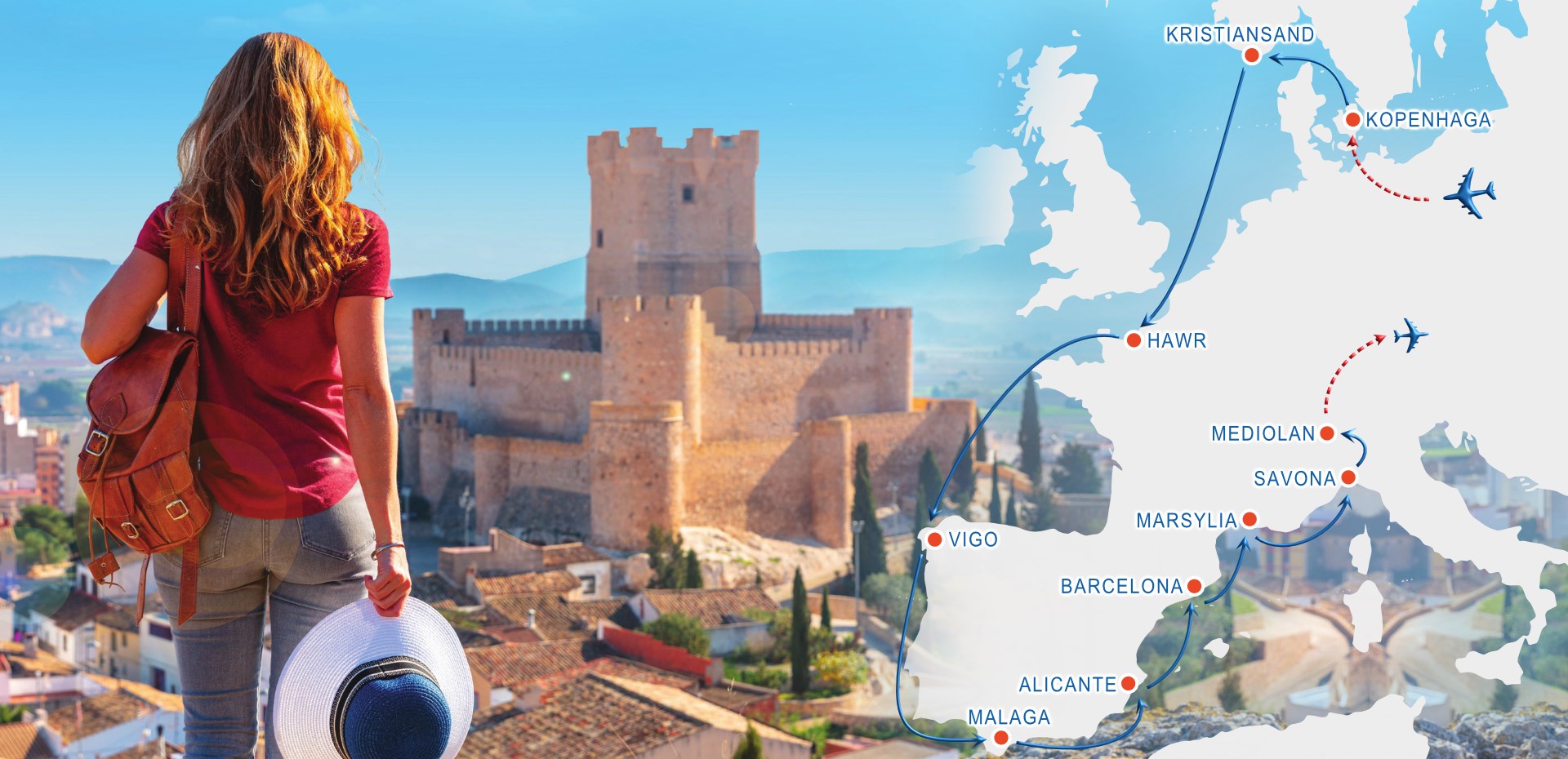 Jesienny Rejs dookoła Europy z LOTEM ✈ I POLSKIM PILOTEM