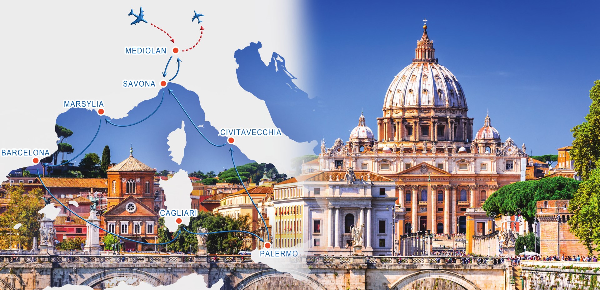 Rejs Bella Italia z LOTEM ✈ I POLSKIM PILOTEM