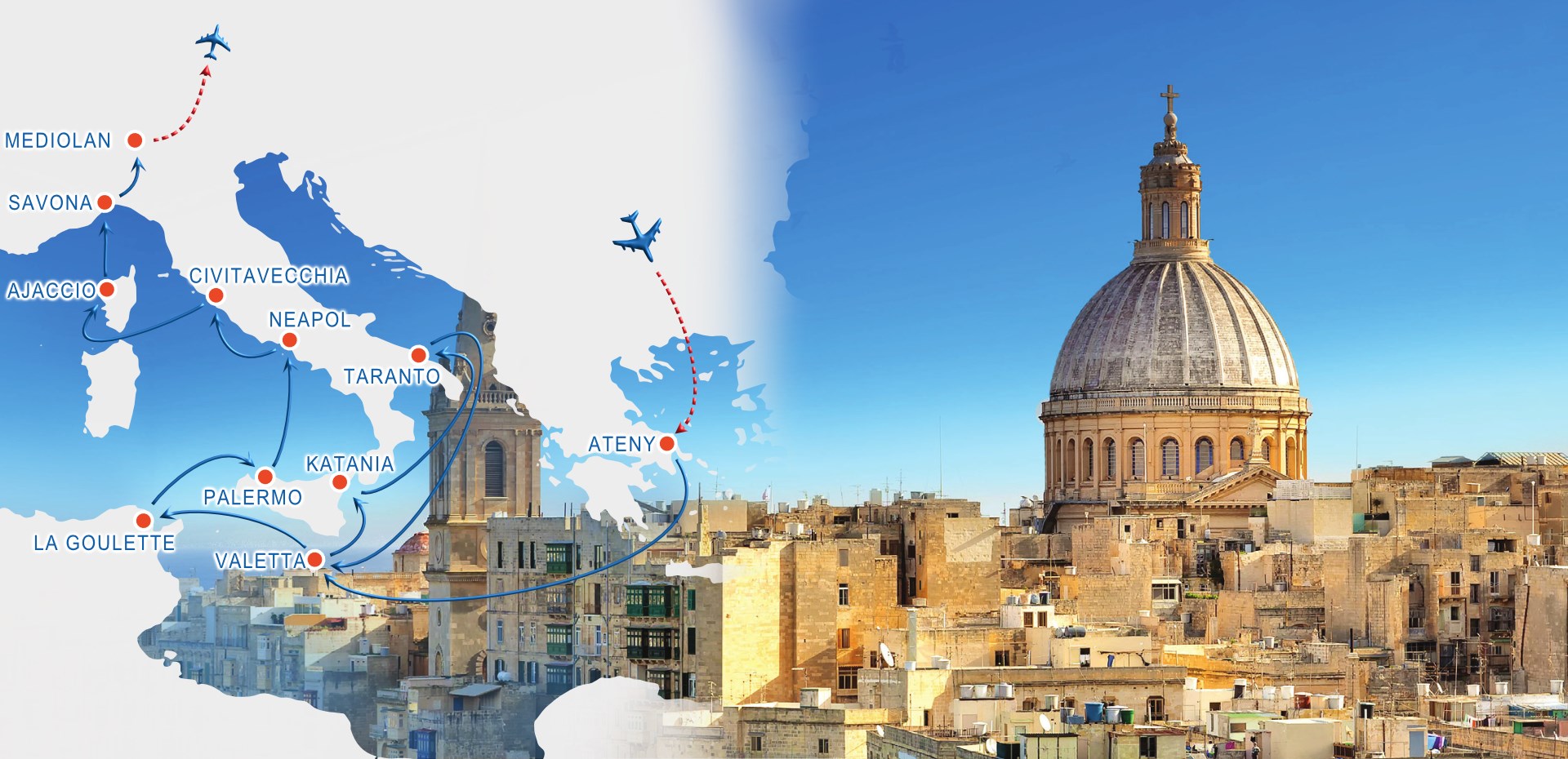 Na falach historii! Rejs od Aten do Rzymu z LOTEM ✈ I POLSKIM PILOTEM