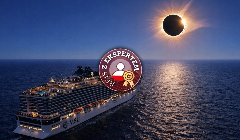 Cień nad błękitem! Rejs na ZAĆMIENIE SŁOŃCA na Ibizie LOTEM ✈ I POLSKIM PILOTEM