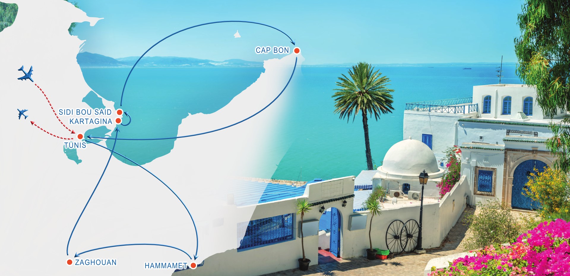 Tunezja Odkrywców – Podróż od berberyjskich tradycji po odpoczynek ALL INCLUSIVE Z LOTEM ✈ I POLSKIM PILOTEM